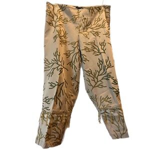 Rare!! Haven Bleu - Beaded Capris -Tag Size 4
